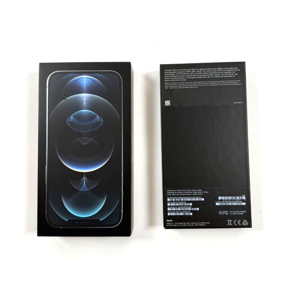 Authentic Apple iPhone 12 Pro Max Box – Original Packaging Only